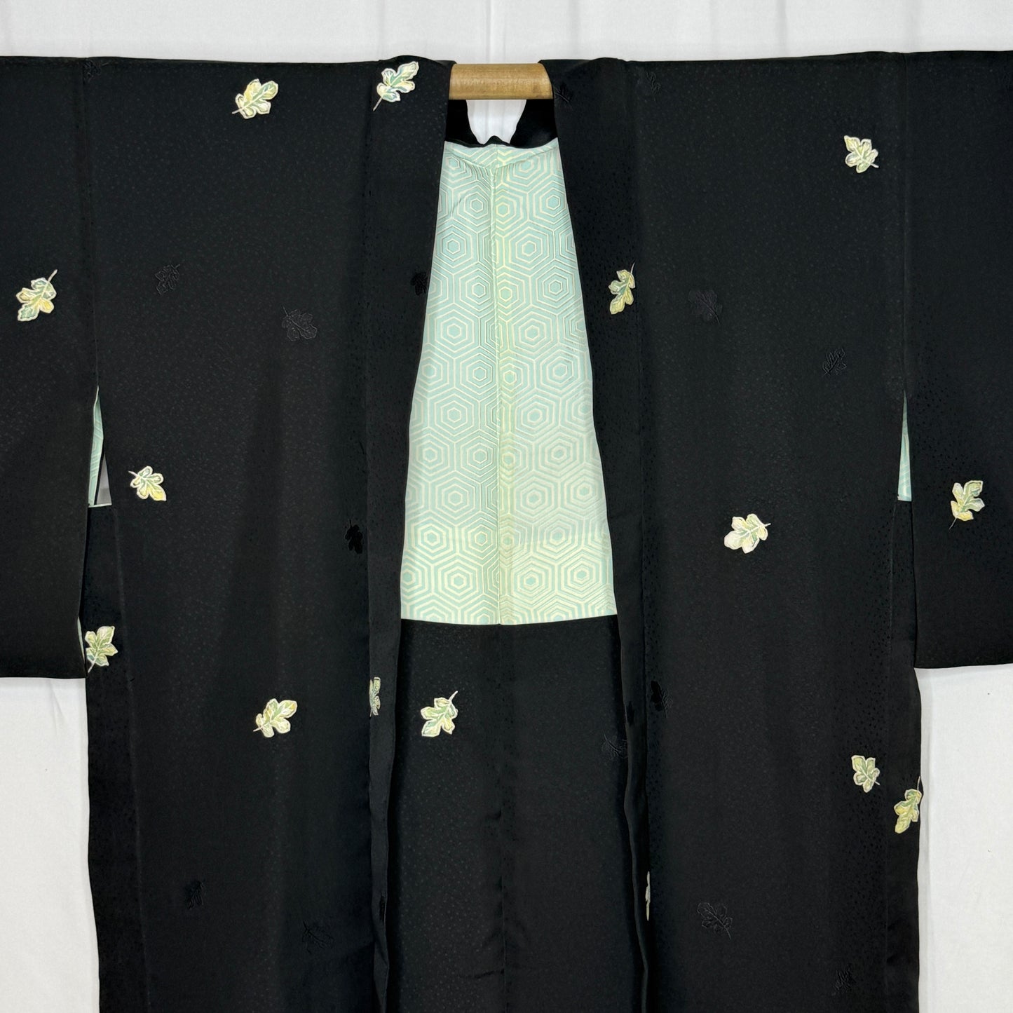 "Leaf Fall Whisper" XL Oki Haori Jacket