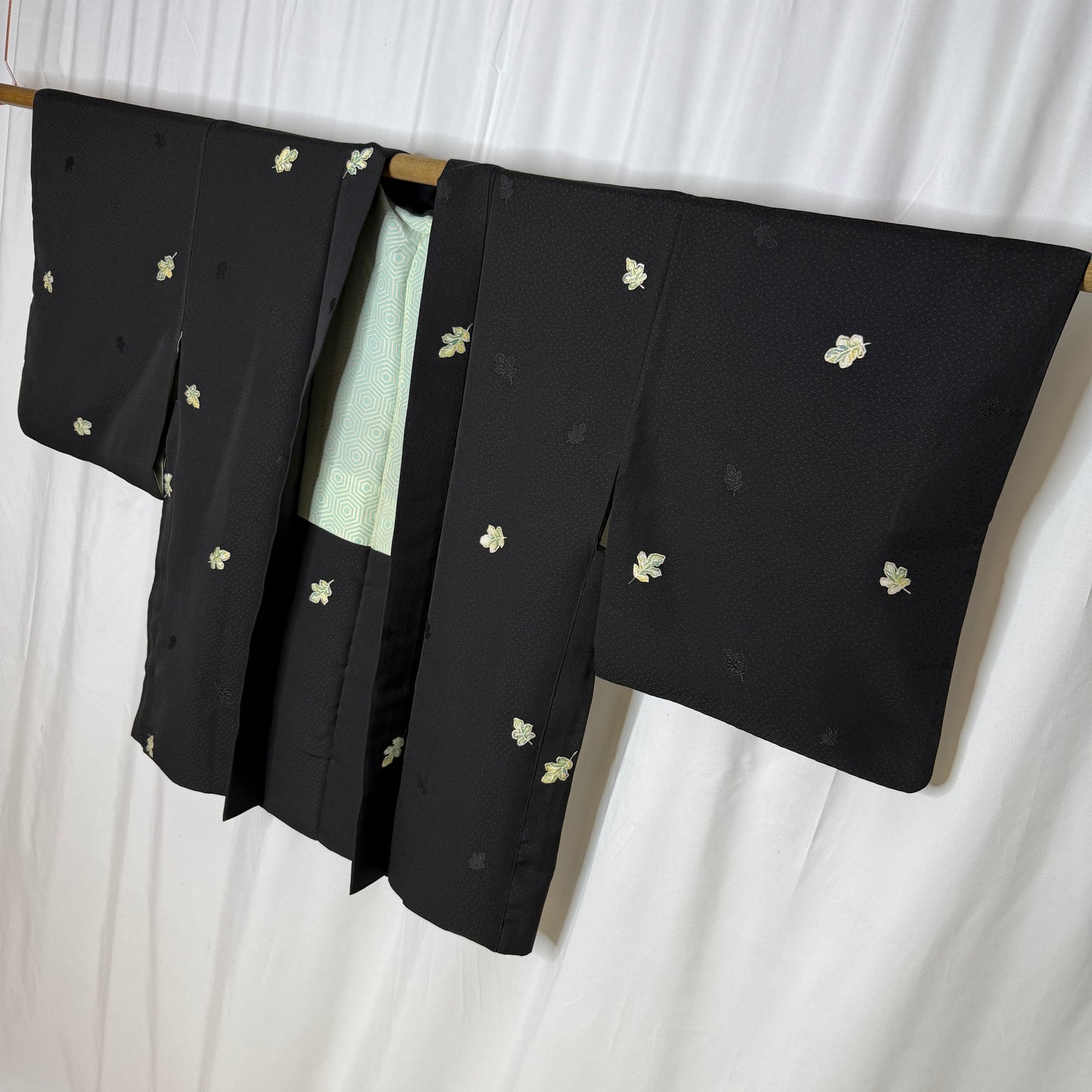 "Leaf Fall Whisper" XL Oki Haori Jacket