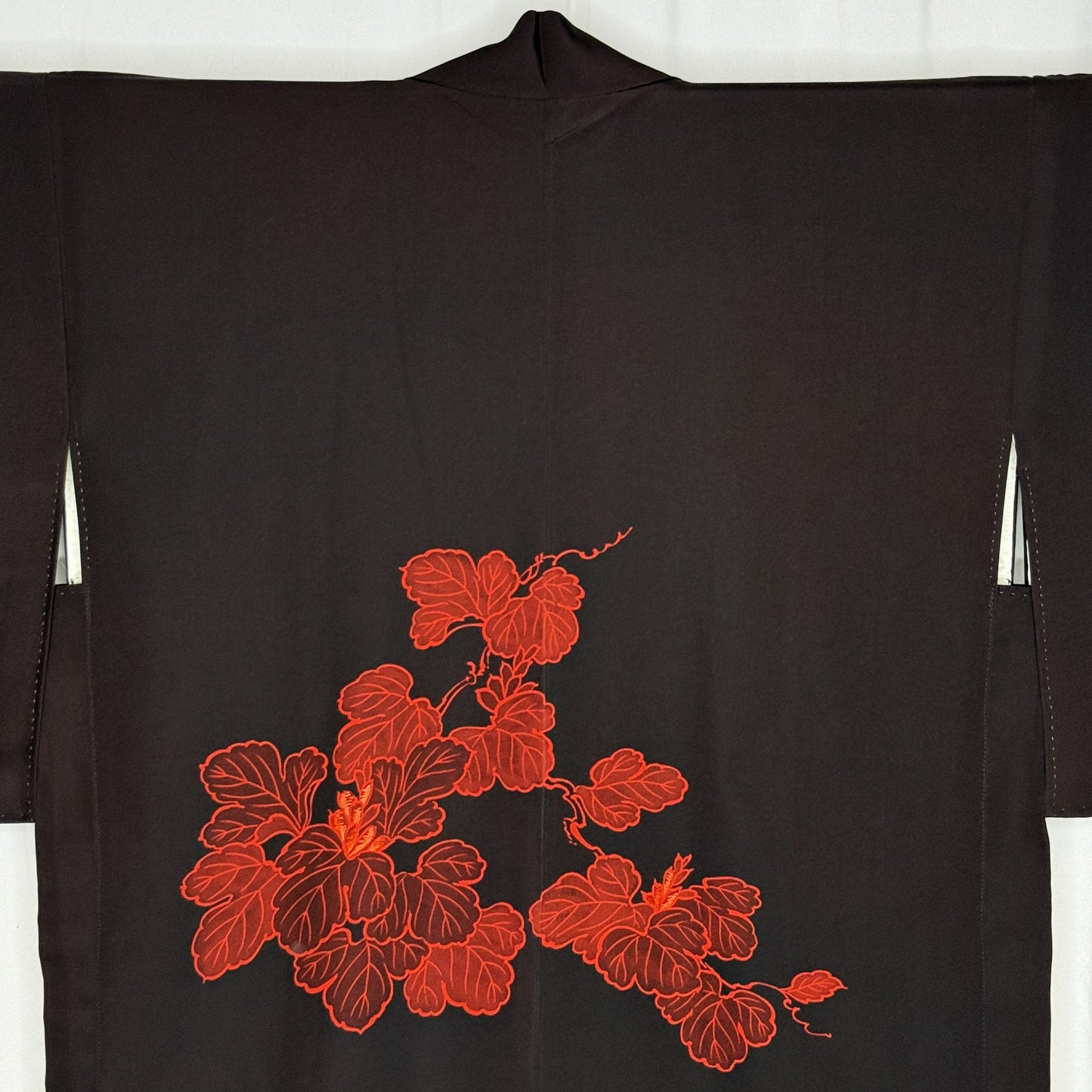 "Tangerine Shimmer" XL Oki Haori Jacket