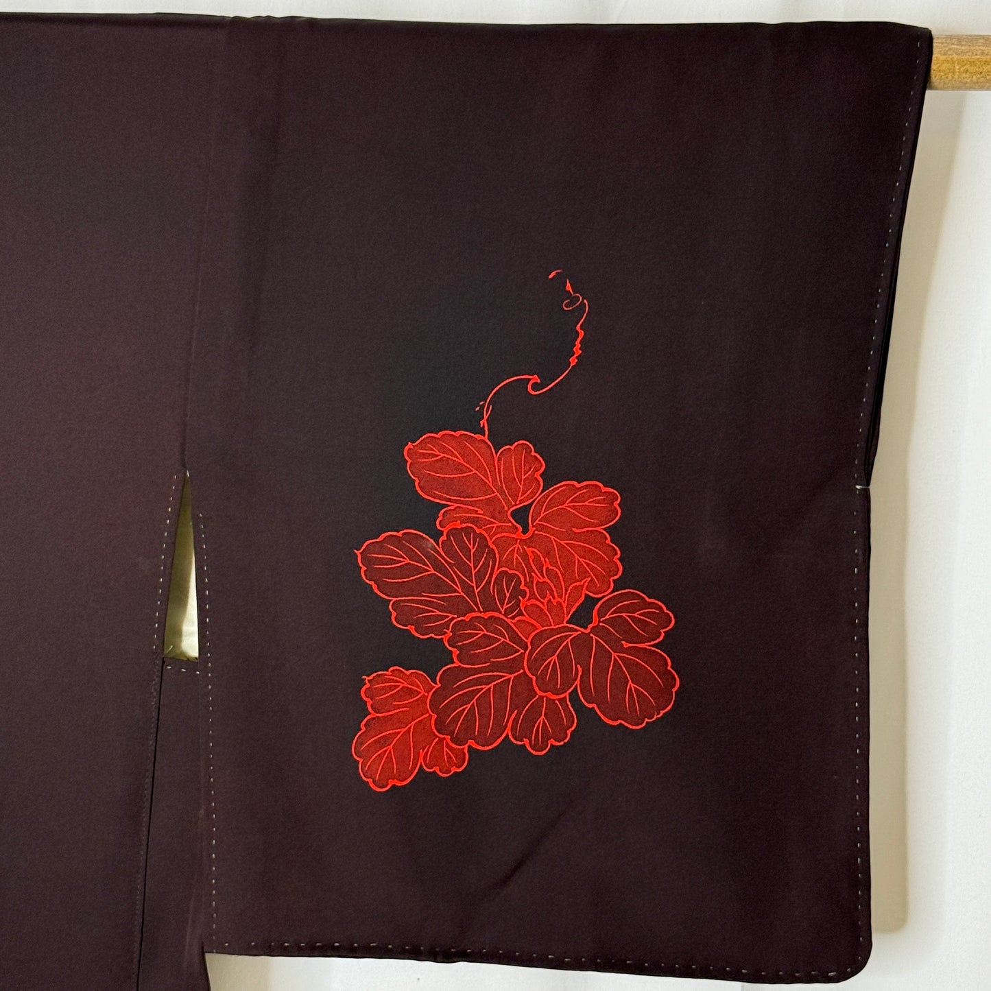 "Tangerine Shimmer" XL Oki Haori Jacket