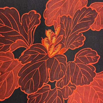 "Tangerine Shimmer" XL Oki Haori Jacket