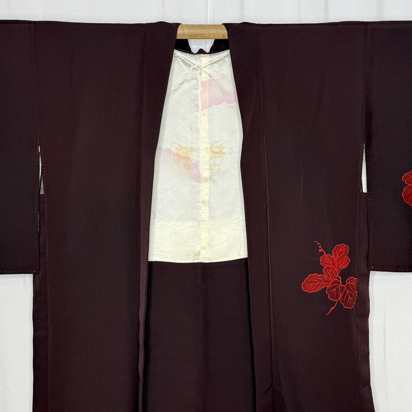 "Tangerine Shimmer" XL Oki Haori Jacket