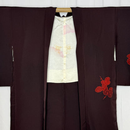 "Tangerine Shimmer" XL Oki Haori Jacket