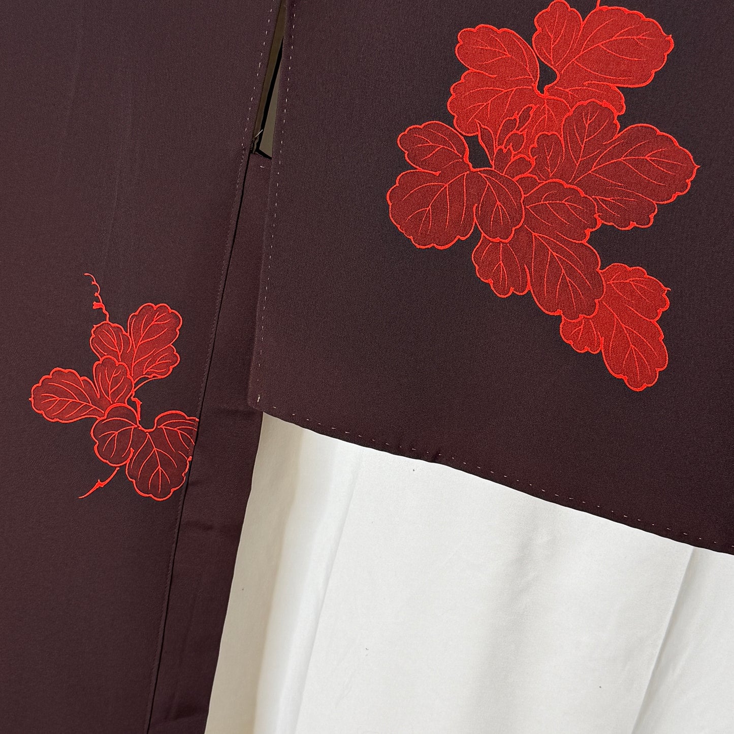 "Tangerine Shimmer" XL Oki Haori Jacket