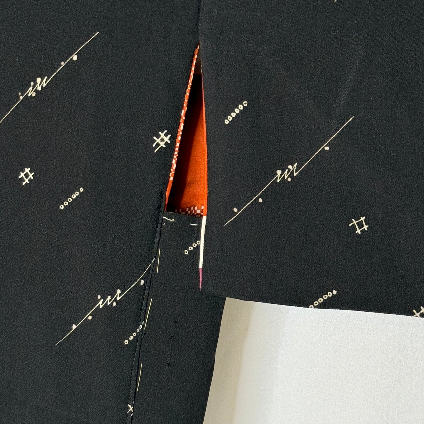 "Meteor Shower" XL Oki Haori Jacket