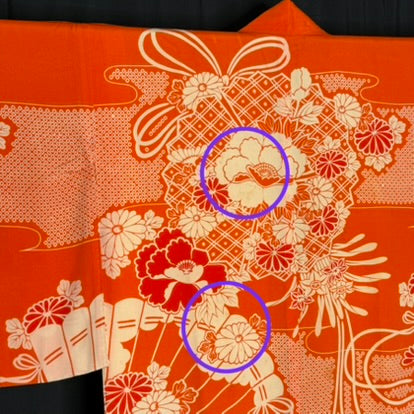 "Flower Power" Vintage Juban Underkimono