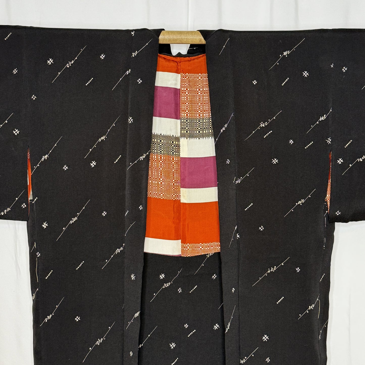"Meteor Shower" XL Oki Haori Jacket