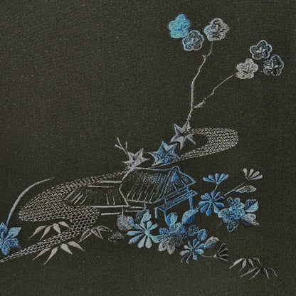 "Moonlit Cottage" XL Oki Haori Jacket