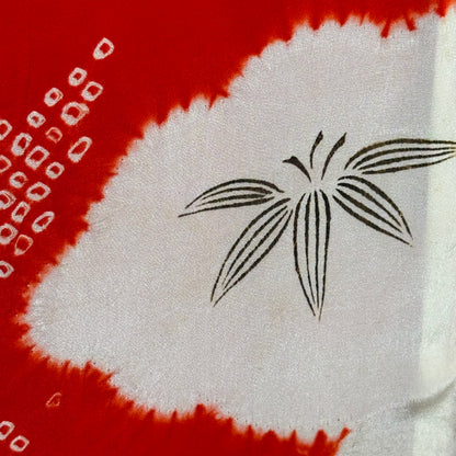 "Cranes in the Clouds" Vintage Juban Underkimono