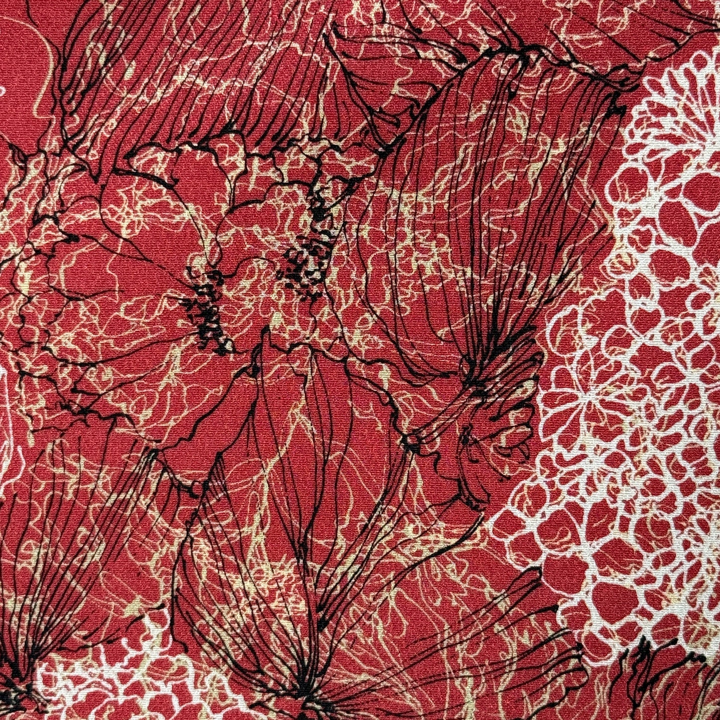 "Floral Tangle" XL Oki Haori Jacket