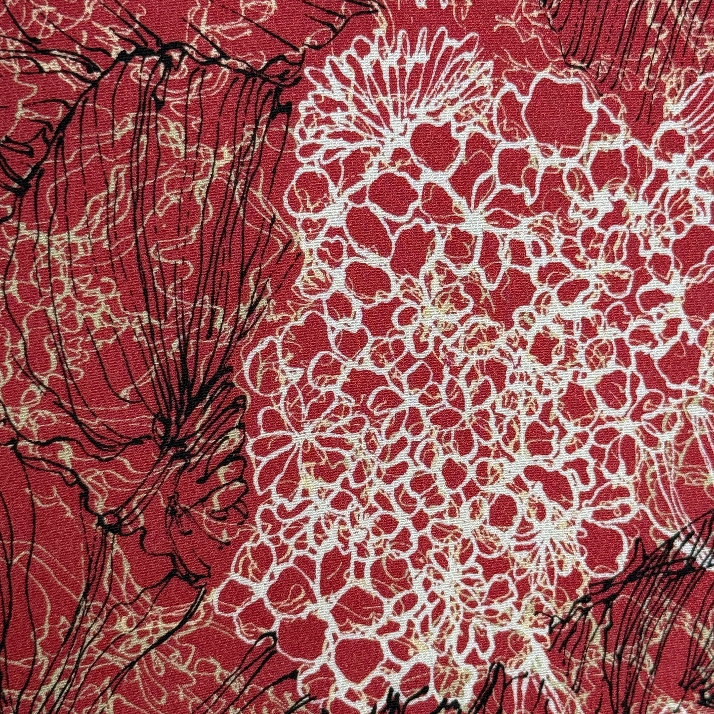 "Floral Tangle" XL Oki Haori Jacket