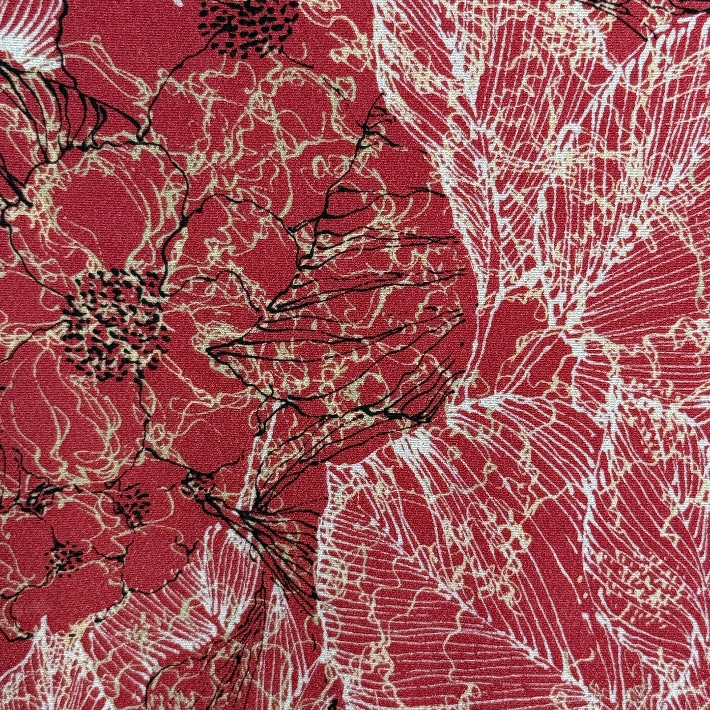 "Floral Tangle" XL Oki Haori Jacket