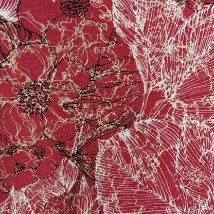 "Floral Tangle" XL Oki Haori Jacket