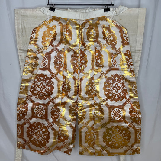"Formal Brocade" Vintage Man's Hakama