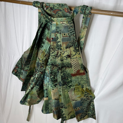 "Woven Landscape" Vintage Boy's Hakama