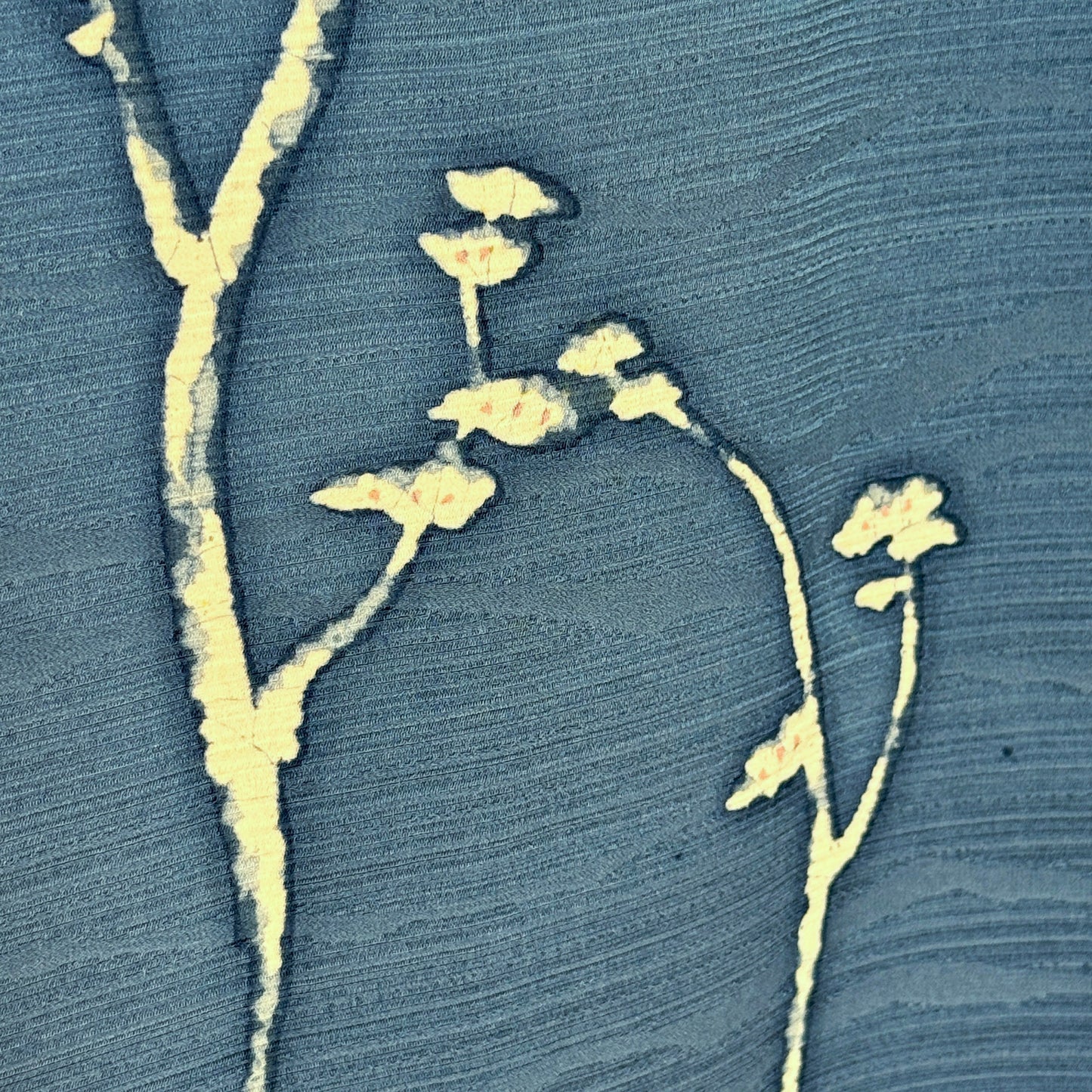 "Snowy Branches" XL Oki Haori Jacket