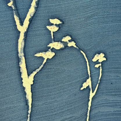 "Snowy Branches" XL Oki Haori Jacket