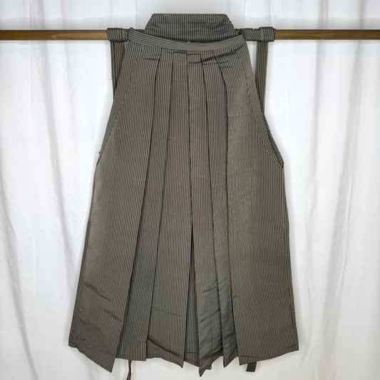 "Brown Stripes" Vintage Man's Hakama