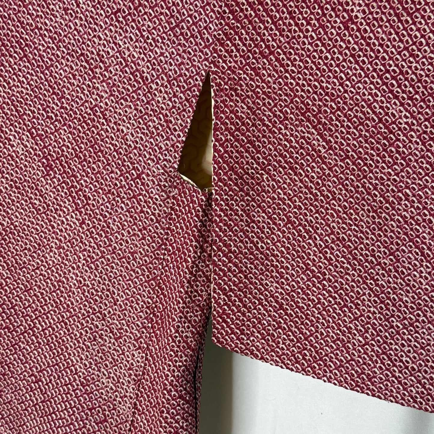 "Winter Berries" XL Oki Haori Jacket