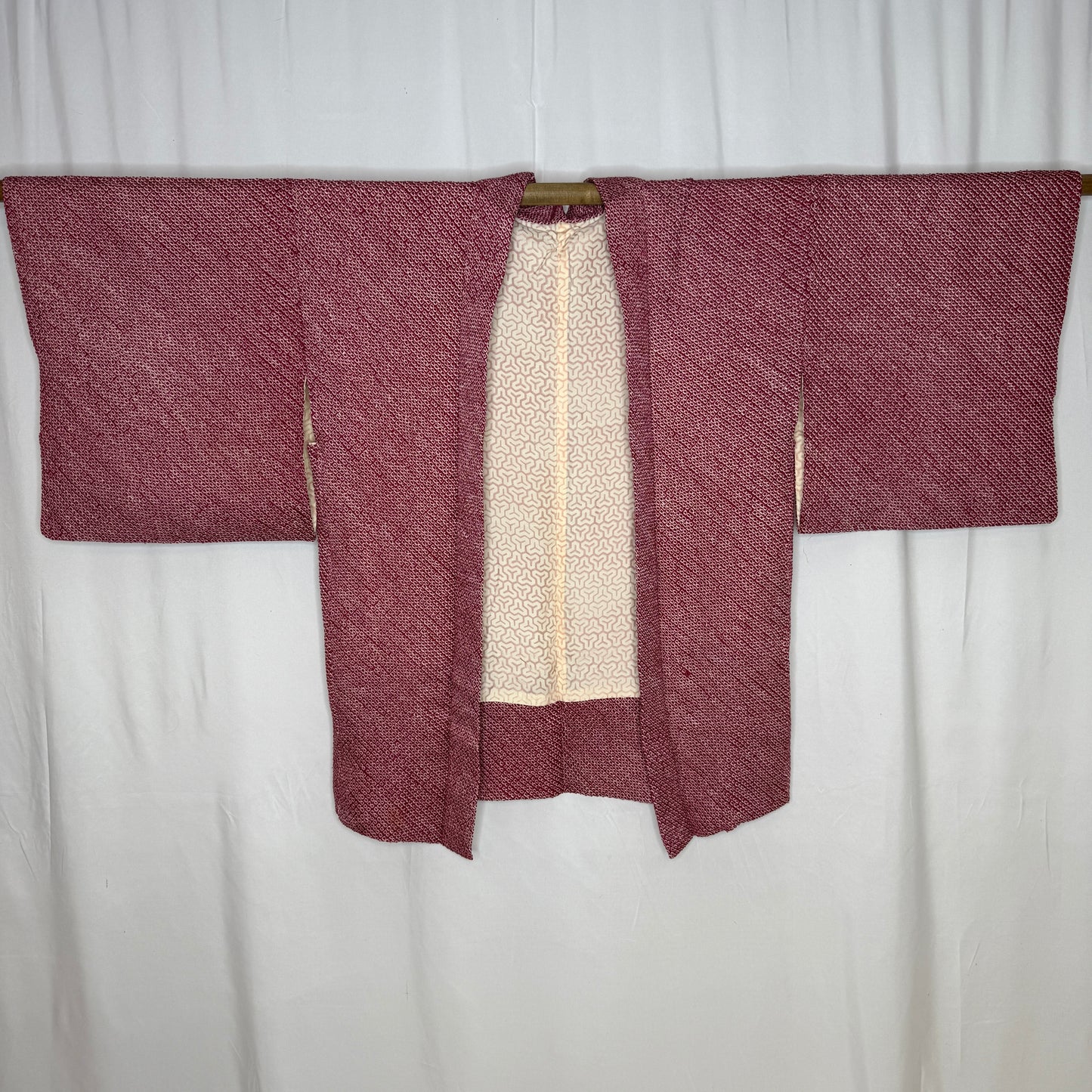 "Winter Berries" XL Oki Haori Jacket