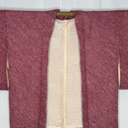 "Winter Berries" XL Oki Haori Jacket