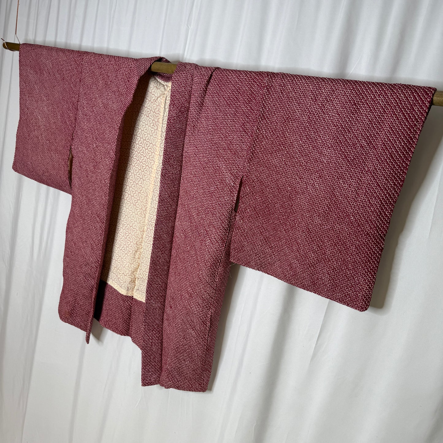 "Winter Berries" XL Oki Haori Jacket