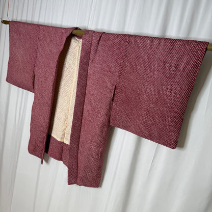 "Winter Berries" XL Oki Haori Jacket