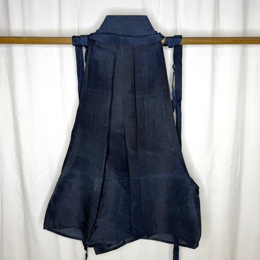 "Dark Indigo" Vintage Boy's Hakama