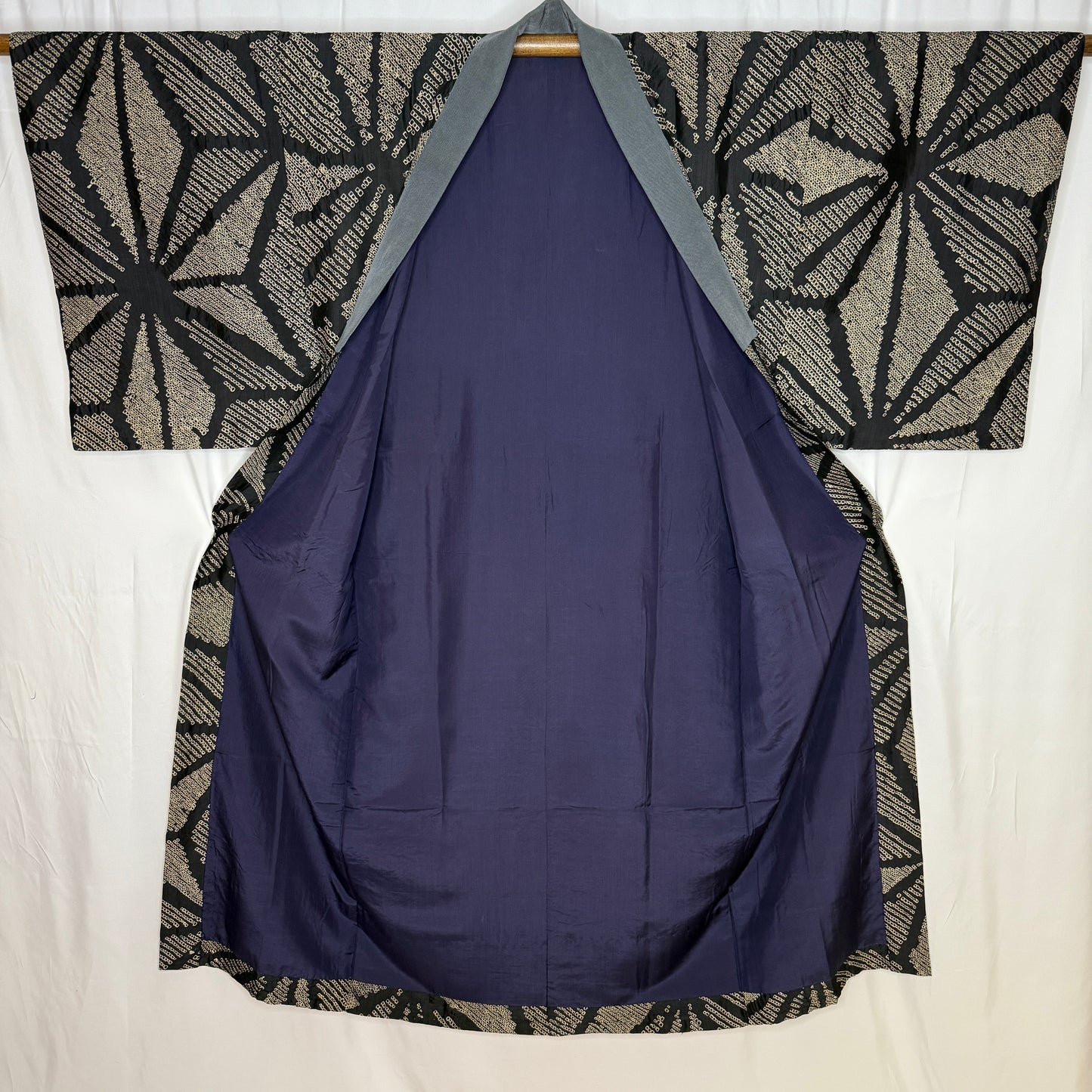 "Asanoha Shibori" Man's Juban Underkimono