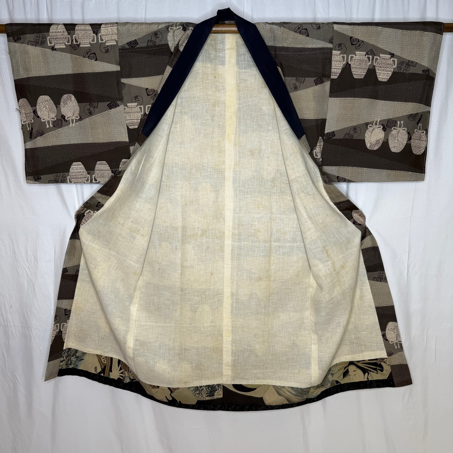 "Mingei Tradition" Man's Juban Underkimono