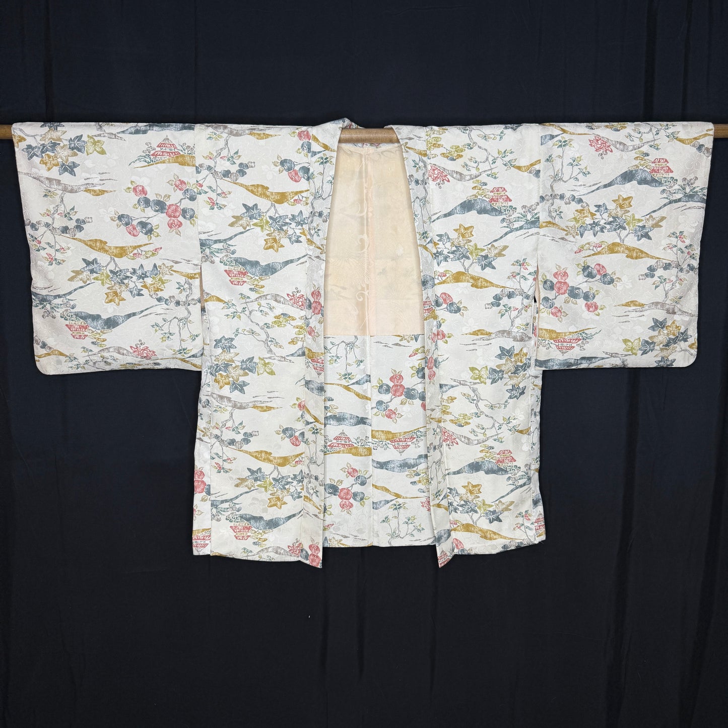 "Storybook Landscape" XL Oki Haori Jacket