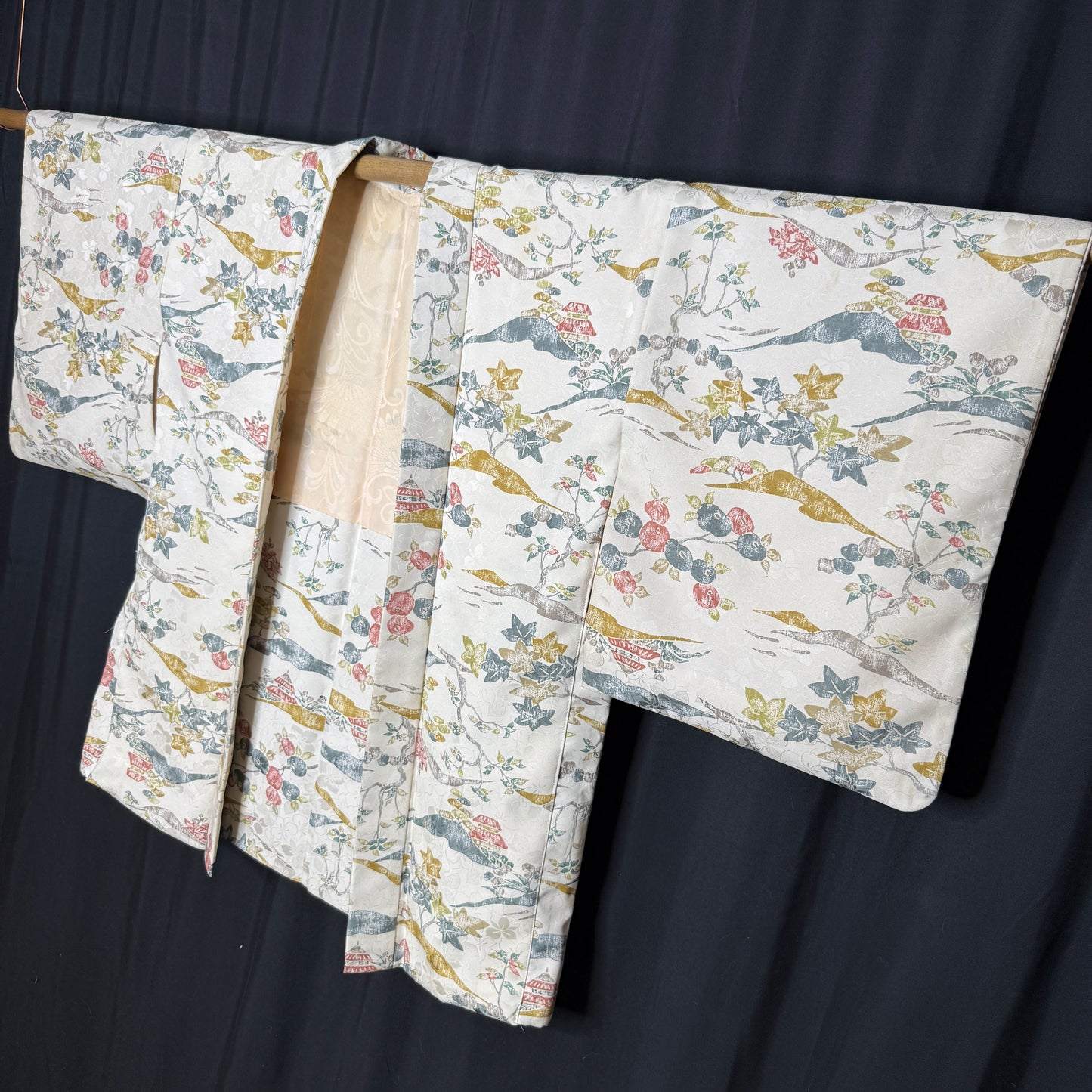 "Storybook Landscape" XL Oki Haori Jacket