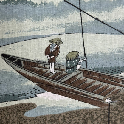 "Travelers" Man's Juban Underkimono