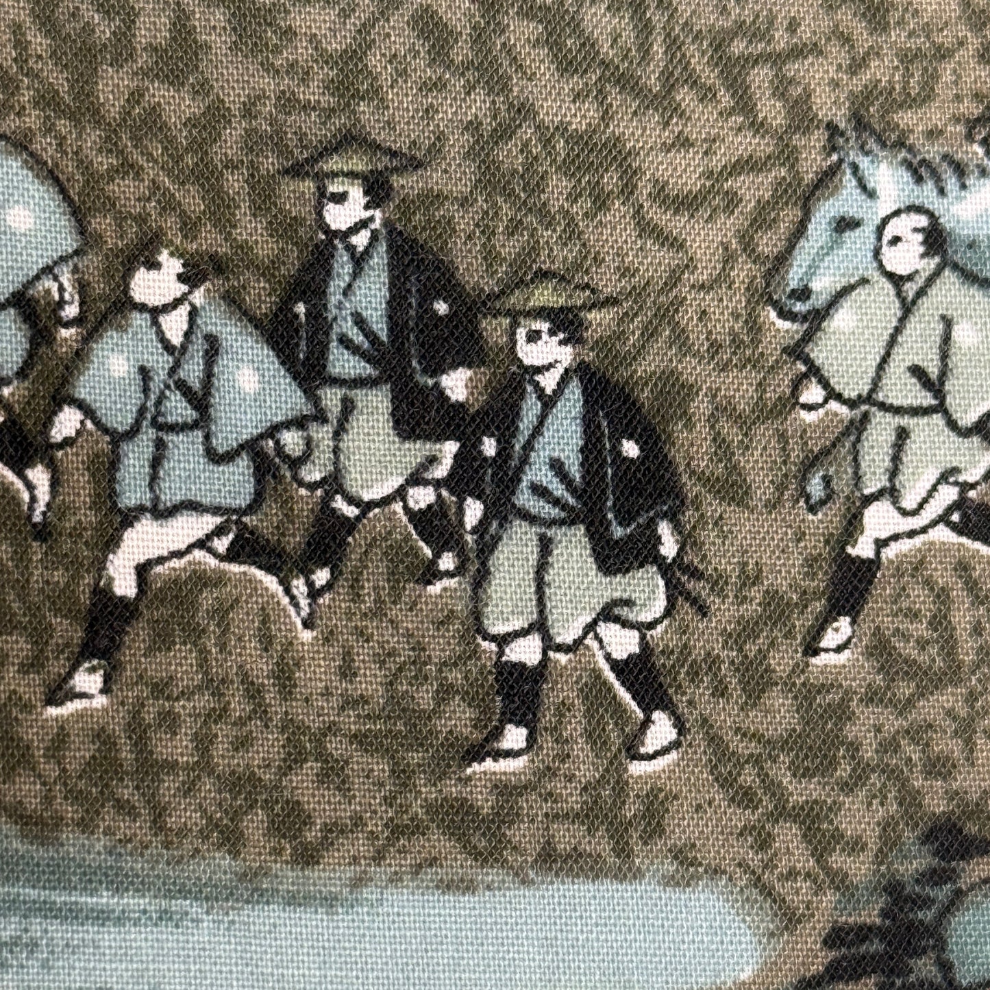 "Travelers" Man's Juban Underkimono