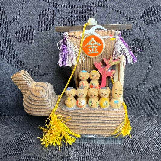 "Seven Seas" Vintage Kokeshi Doll