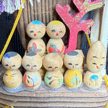 "Seven Seas" Vintage Kokeshi Doll