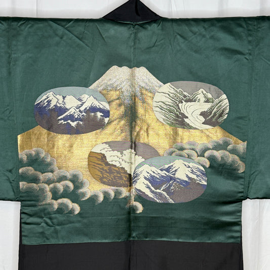 "Fuji Clouds" Vintage Man's Haori