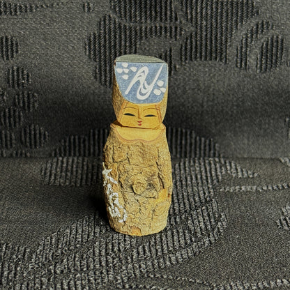 "Forest Guardian" Vintage Kokeshi Doll