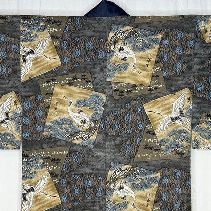 "Crane, Pine, Tortoise" Man's Juban Underkimono