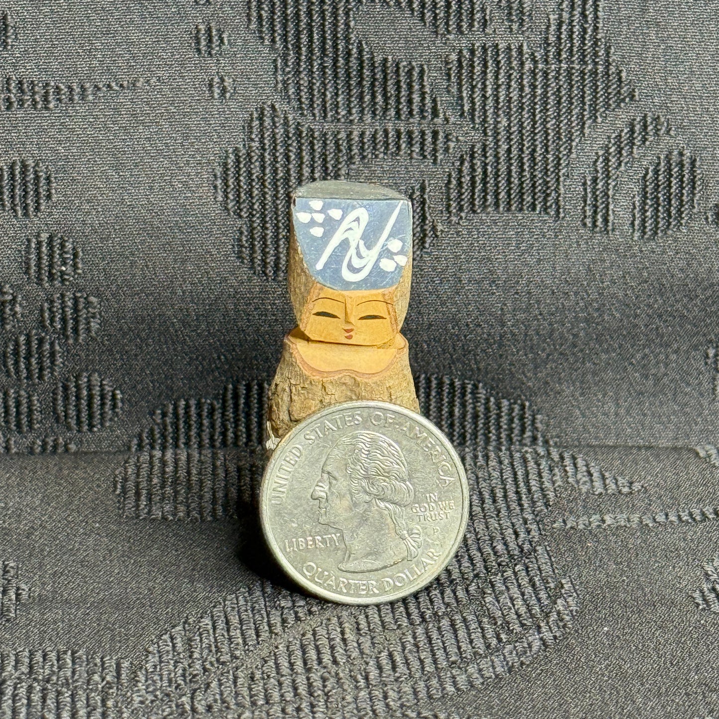 "Forest Guardian" Vintage Kokeshi Doll