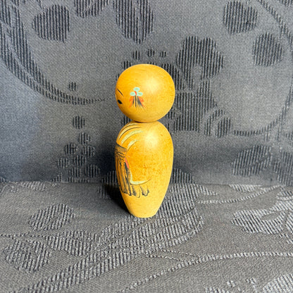 "Honey Harmony" Vintage Kokeshi Doll