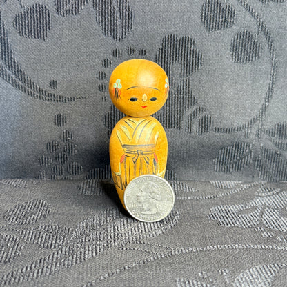 "Honey Harmony" Vintage Kokeshi Doll