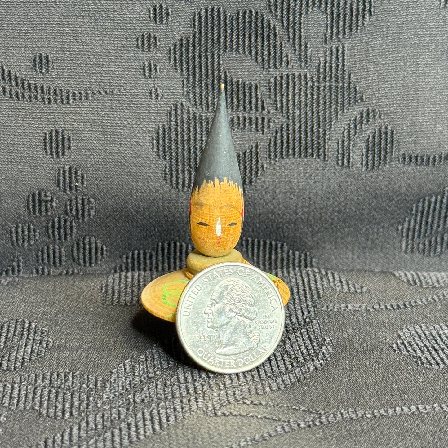 "Oni Dancer" Vintage Kokeshi Doll