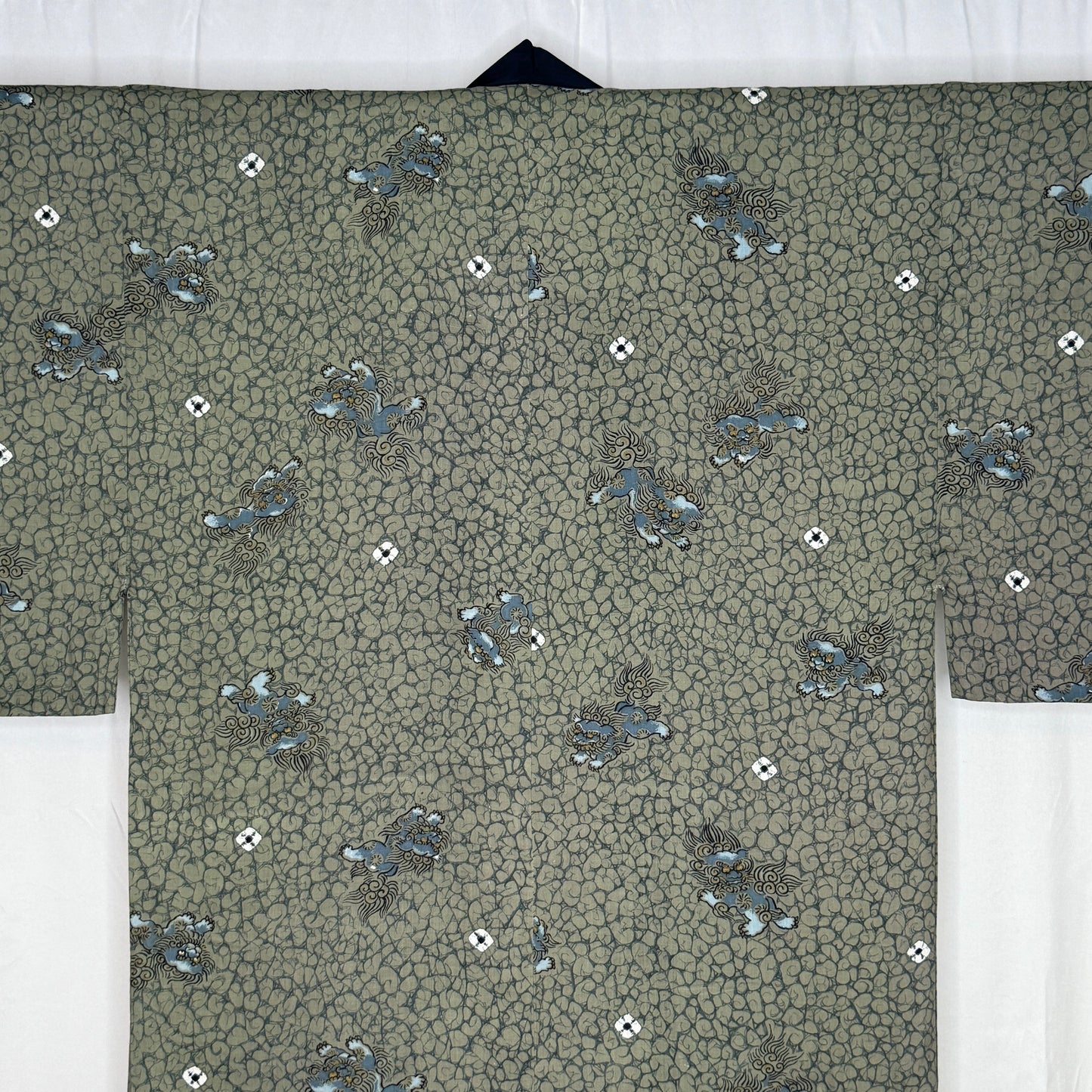 "Karajishi" Man's Juban Underkimono