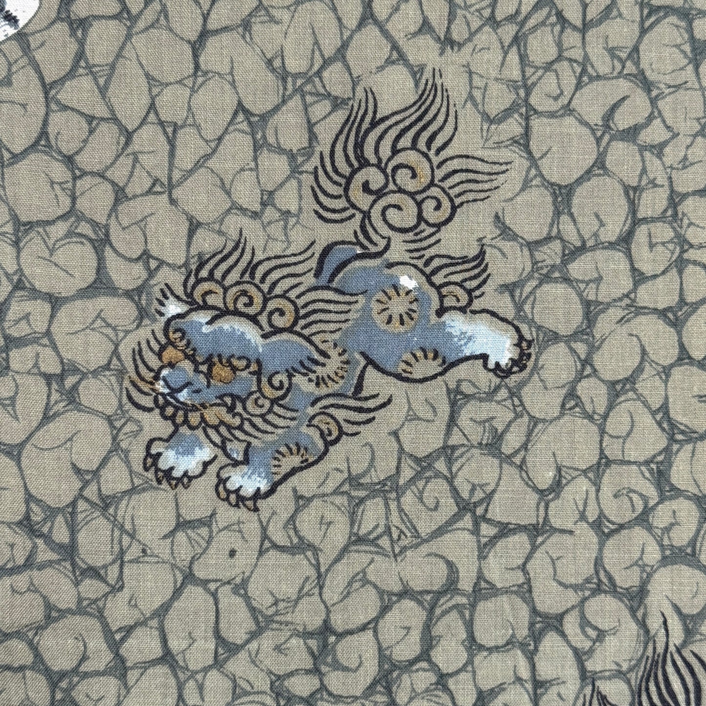 "Karajishi" Man's Juban Underkimono