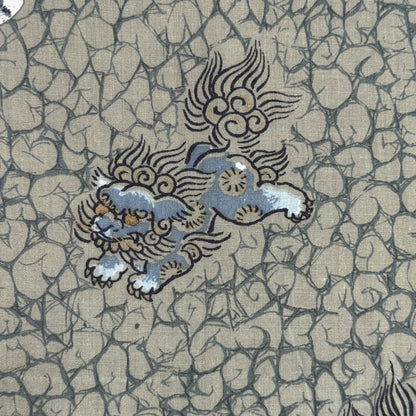 "Karajishi" Man's Juban Underkimono