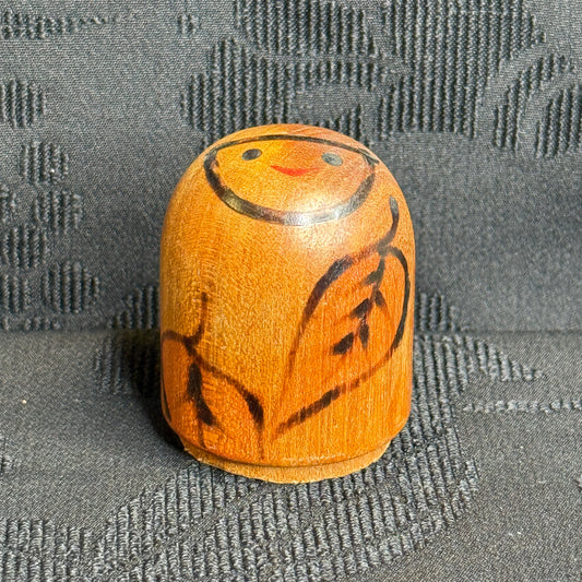 "Sunny Bean" Vintage Kokeshi Doll
