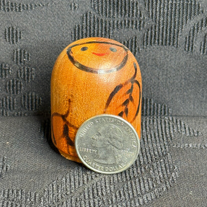 "Sunny Bean" Vintage Kokeshi Doll