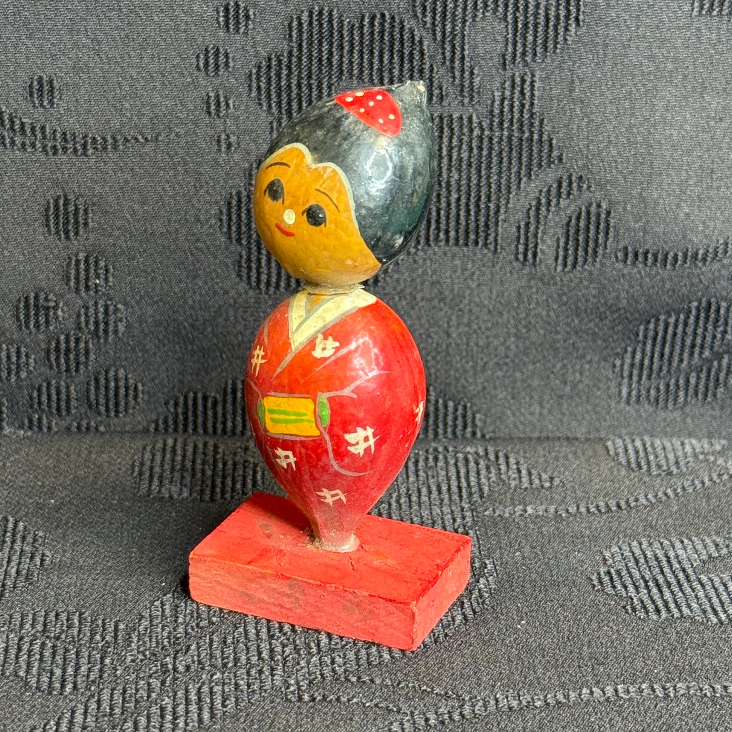 "Geisha Girl" Vintage Kokeshi Doll