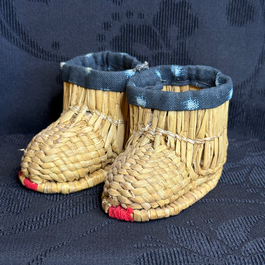 "Snow Boots" Vintage Folk-Art Decor